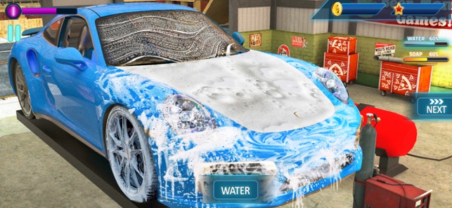 超汽车洗游戏